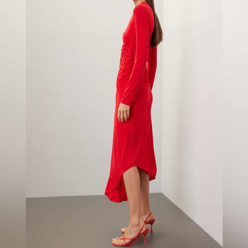 A.L.C Red Adeline Dress, XL - Picture 4 of 11